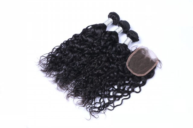 where to buy top grade unprocessed natural wave human hair extensions WJ007